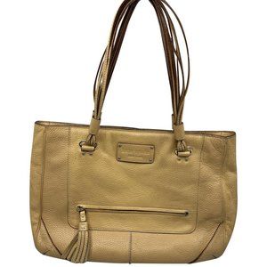 Kate Spade Tan Large Leather Tote Bag